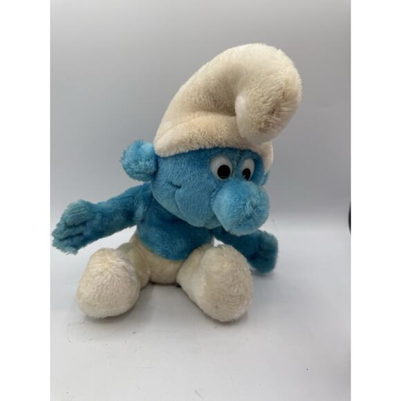 Smurfs Bundle of 2 Papa Smurf 1981, 1979 vtg vintage Peyo Wallace Berrie - Picture 2 of 13